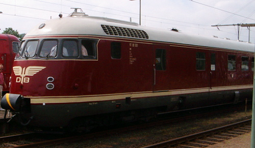 VT 08 beim Vivat Viadukt in Altenbecken 2005